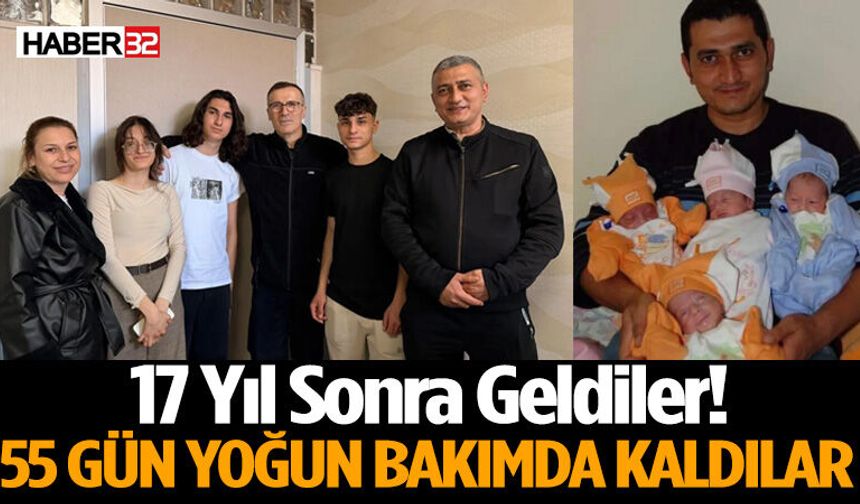 17 Yıl Sonra Gelen Ziyaret! 55 Gün Yoğun Bakımda Hayata Tutundular…