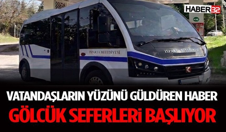 Vatandaşların Yüzünü Güldüren Haber: Gölcük Seferleri Başlıyor