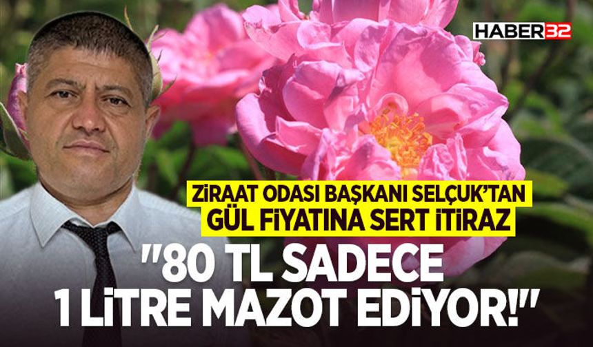 Gül Fiyatına Sert İtiraz: "80 TL Sadece 1 Litre Mazot Ediyor!"