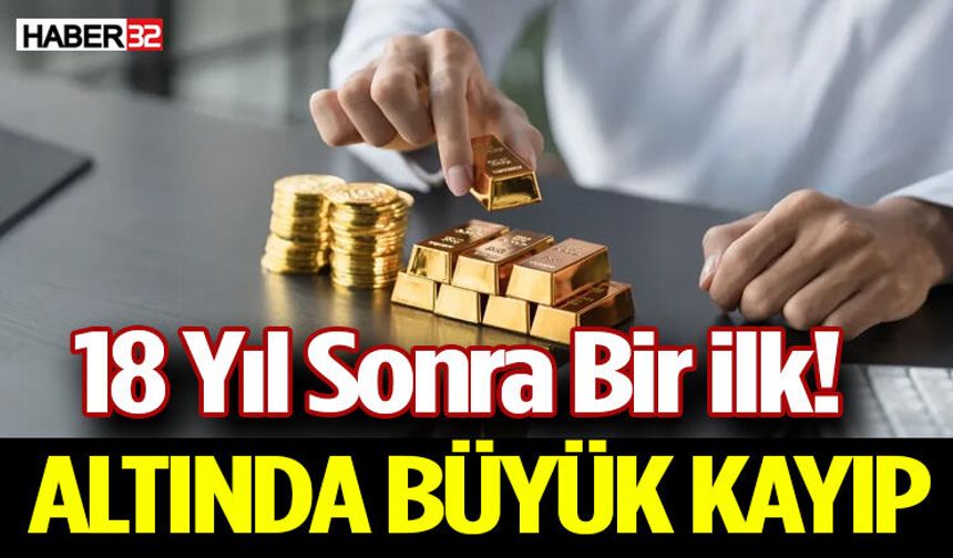 18 Yıl Sonra Bir İlk! Altında Büyük Kayıp
