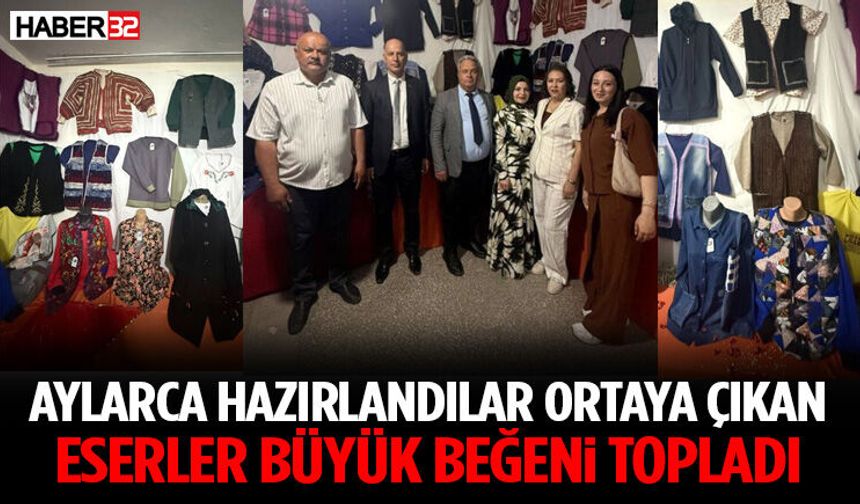 Aylarca Hazırlandılar, Ortaya Çıkan Eserler Büyük Beğeni Topladı