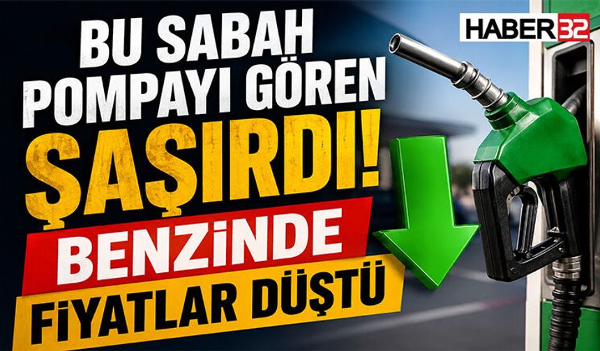 Bu Sabah Pompayı Gören Şaşırdı! Benzinde Fiyatlar Düştü