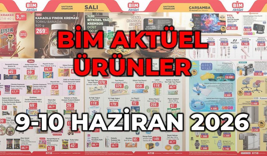BİM 9-10 Haziran Kataloğunda Dev Kampanya! Raflara Gelen O Ürünü Görenler İnanamayacak