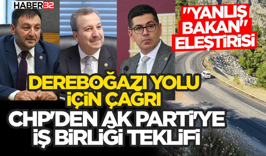 CHP'den AK Parti'ye İş Birliği Teklifi