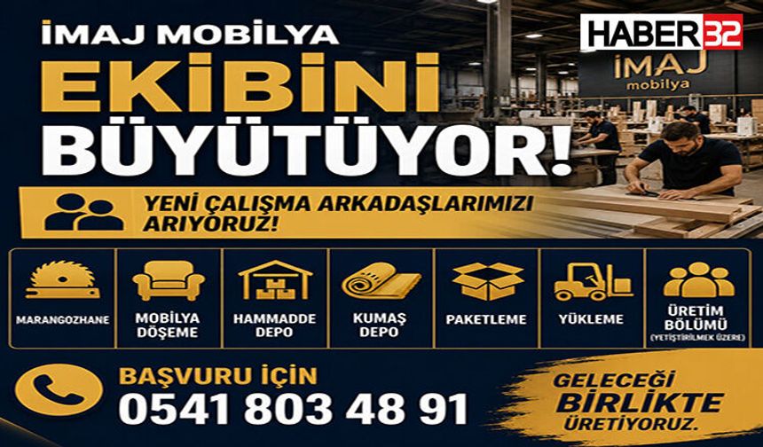 İmaj Mobilya Büyüyor, Ekibini Genişletiyor!