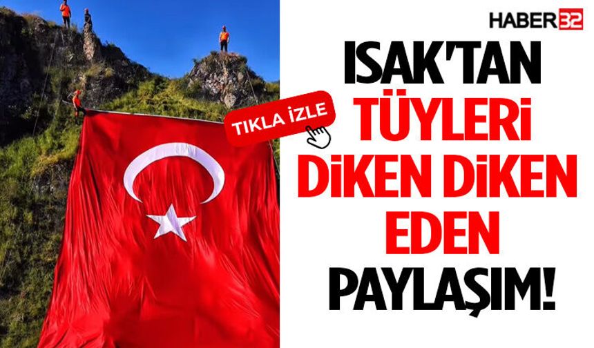 Isak'tan Tüyleri Diken Diken Eden Paylaşım!