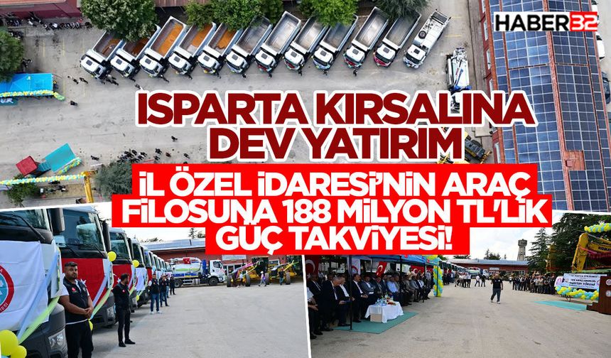 İl Özel İdaresi’nin Araç Filosuna Güç Takviyesi!