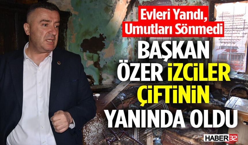Başkan Özer İzciler Çiftinin Yanında Oldu!