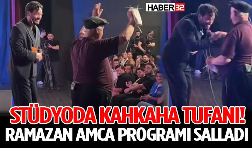 Stüdyoda Kahkaha Tufanı! Ramazan Amca Programı Salladı