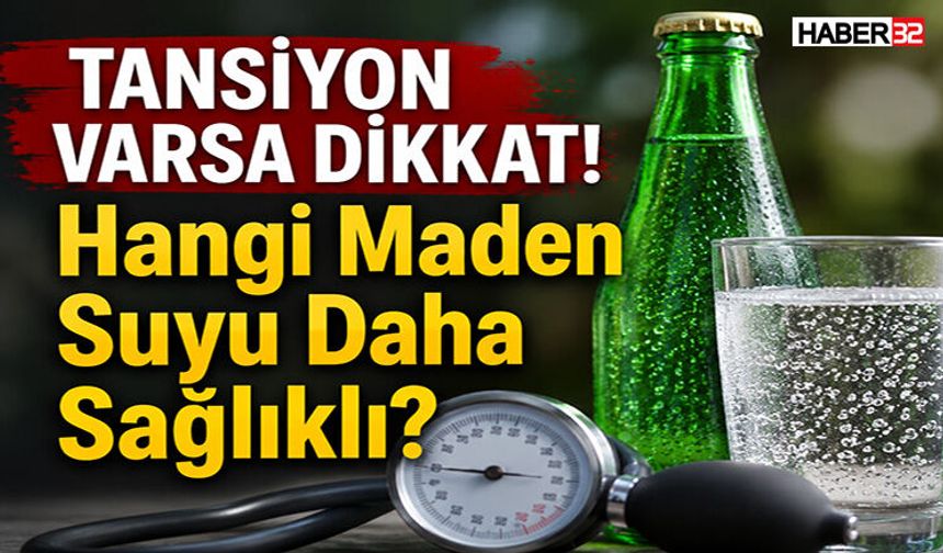 Tansiyon Varsa Dikkat! Hangi Maden Suyu Daha Sağlıklı?