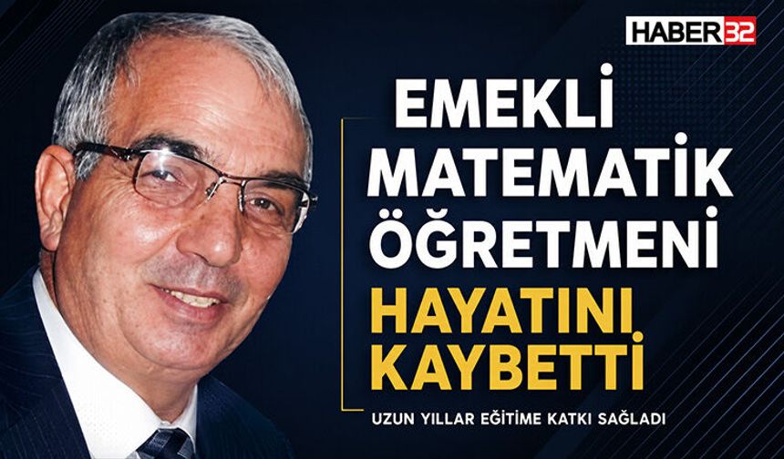 Eğitim Camiası Yasta! Mehmet Kutgi Hayatını Kaybetti