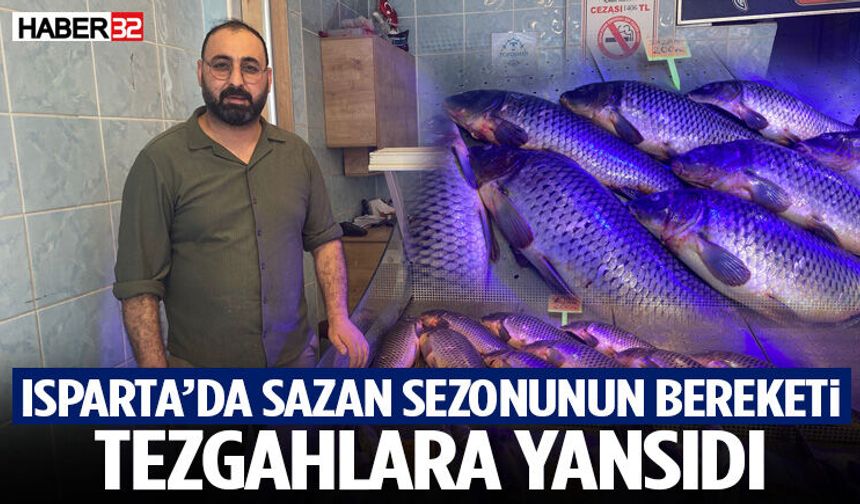Balık Tezgahlarında Sazan Yerini Aldı Yoğun İlgi