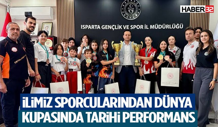 İlimiz Sporcularından Dünya Kupasında Tarihi Performans