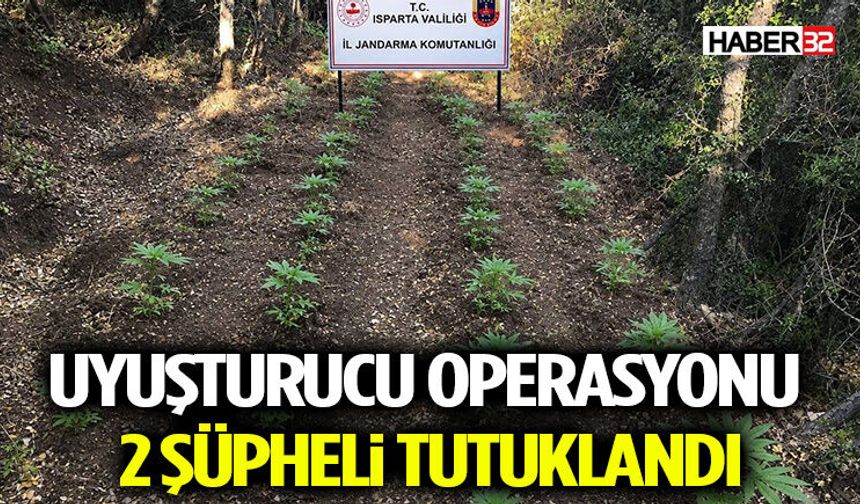 Uyuşturucu Operasyonu: 2 Şüpheli Tutuklandı