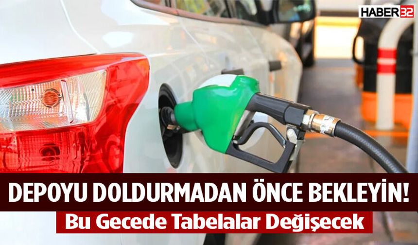 Depoyu Doldurmadan Önce Bekleyin!