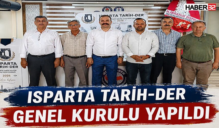 Isparta Tarih-Der 1. Olağan Genel Kurulu Yoğun Katılımla Gerçekleştirildi