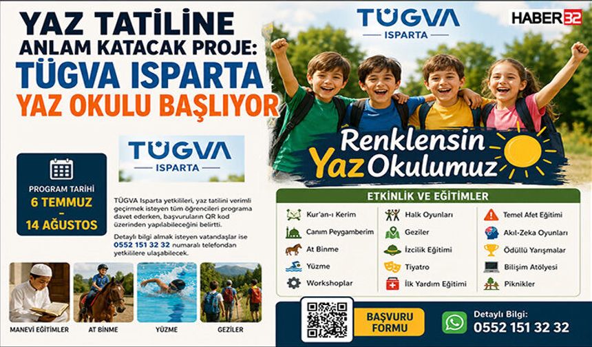 Tügva Yaz Okulu Kayıtları Başladı!
