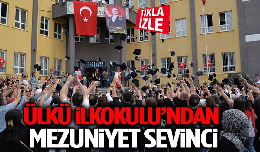 Ülkü İlkokulu’ndan Mezuniyet Sevinci