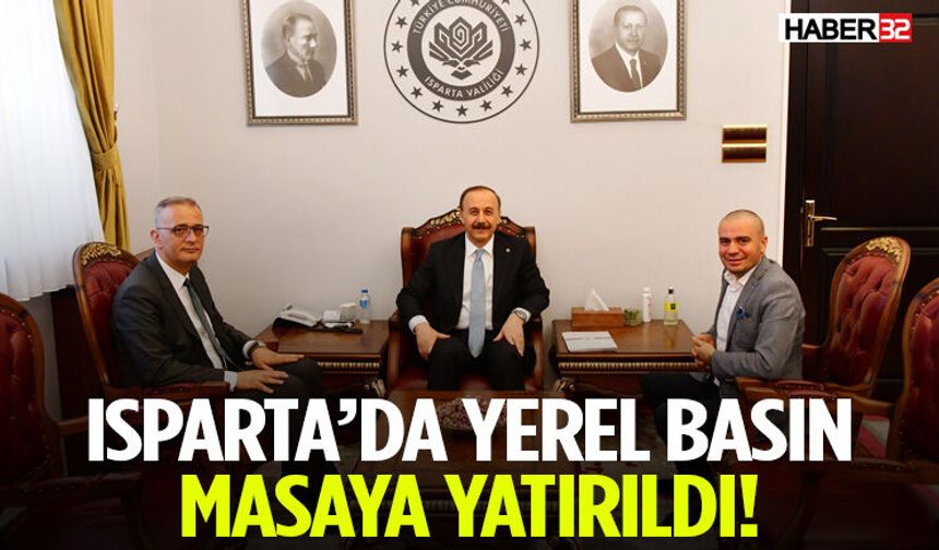 Isparta’da Yerel Basın Masaya Yatırıldı!