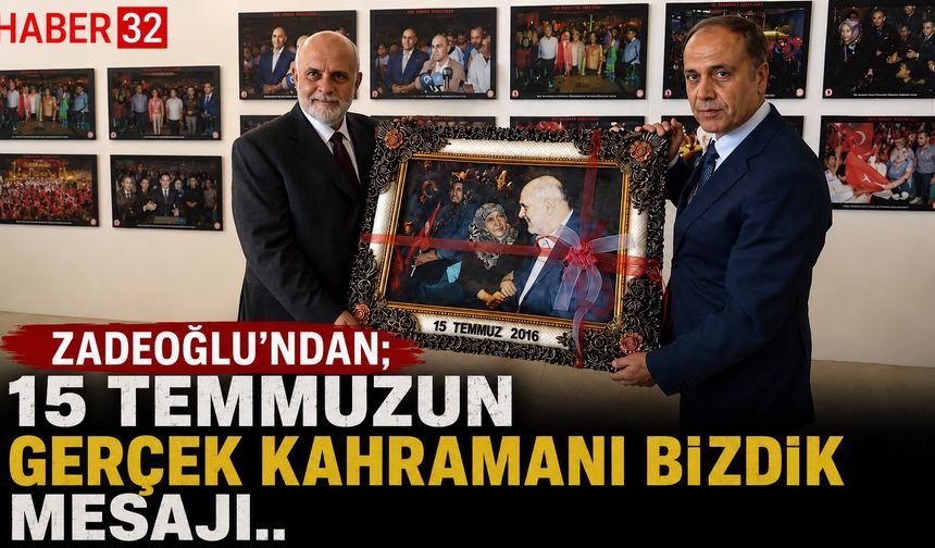 Mahmut Zadeoğlu'ndan 15 Temmuz Paylaşımı: "O Gün Biz Vardık" Mesajı