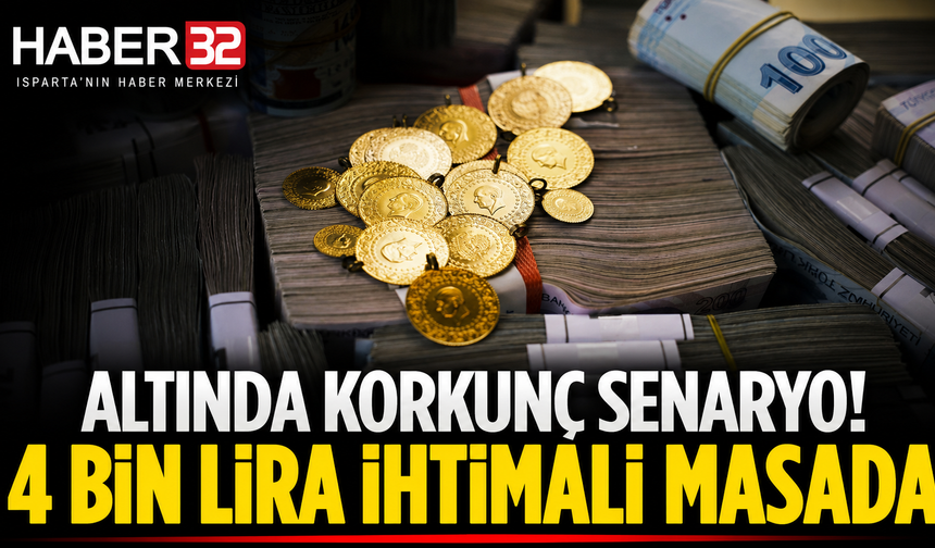 Gram Altında 4 Bin Lira İhtimali Gündemde: Yatırımcılara Kritik Uyarı