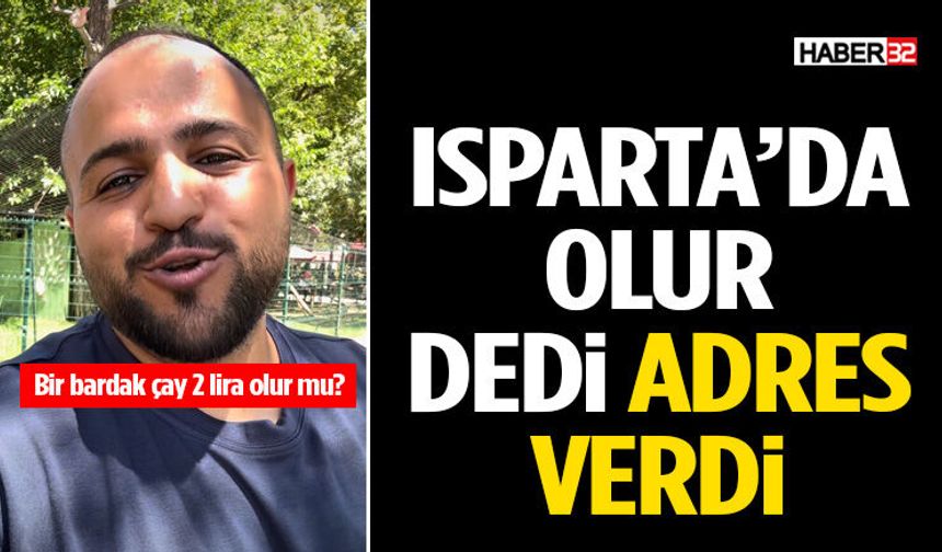Ünlü İnfluencer Atatürk Çay Bahçesi’nde ki Fiyatları Görüne Şaştı Kaldı