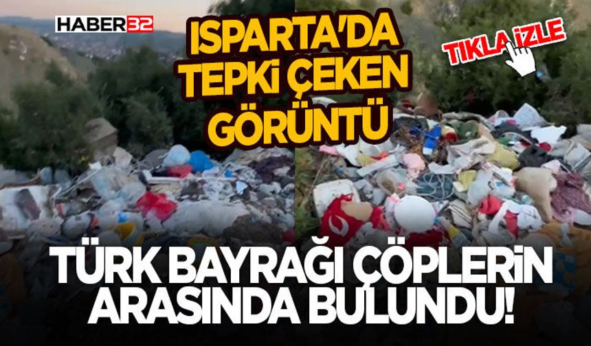 Isparta'da Tepki Çeken Görüntü - Çöplerin Arasında Bulundu!