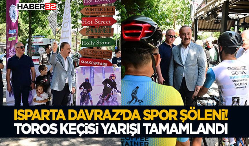 Davraz’da Spor Şöleni! Toros Keçisi Yarışı Tamamlandı