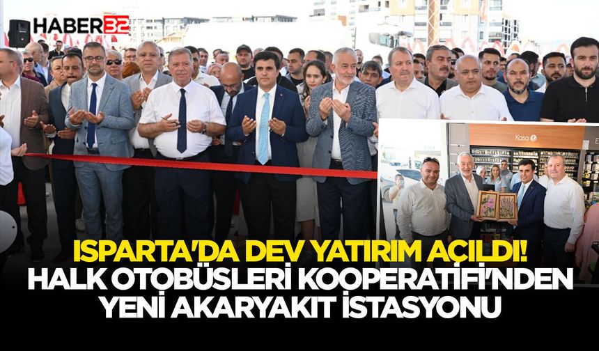 Halk Otobüsleri Kooperatifi'nden Yeni Akaryakıt İstasyonu