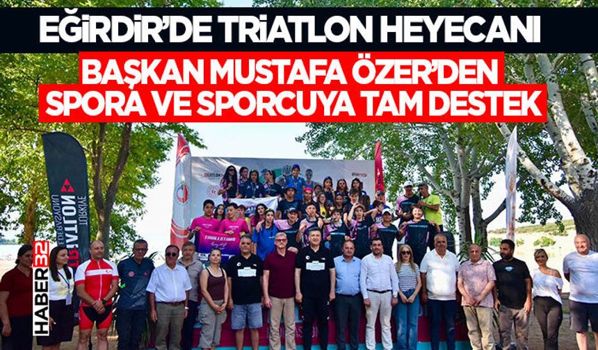 Başkan Mustafa Özer’den Spora ve Sporcuya Tam Destek