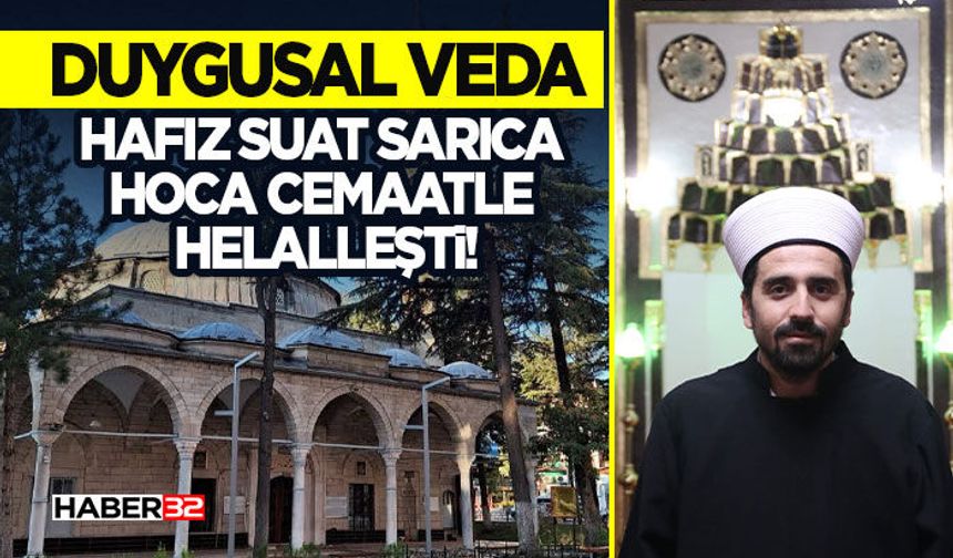 Mimar Sinan Camii’nde Duygusal Veda