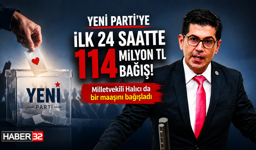 Milletvekili Halıcı da Bir Maaşını Partiye Bağışladı!