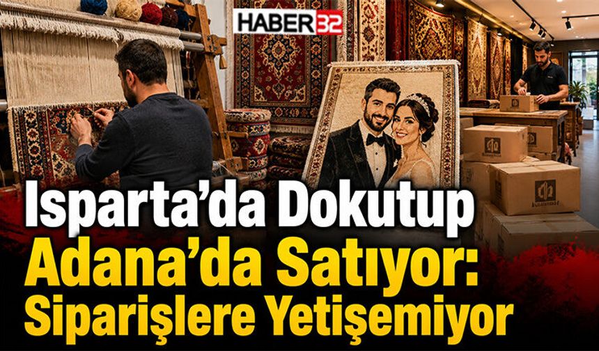 Isparta’da Dokutup Adana’da Satıyor: Siparişlere Yetişemiyor