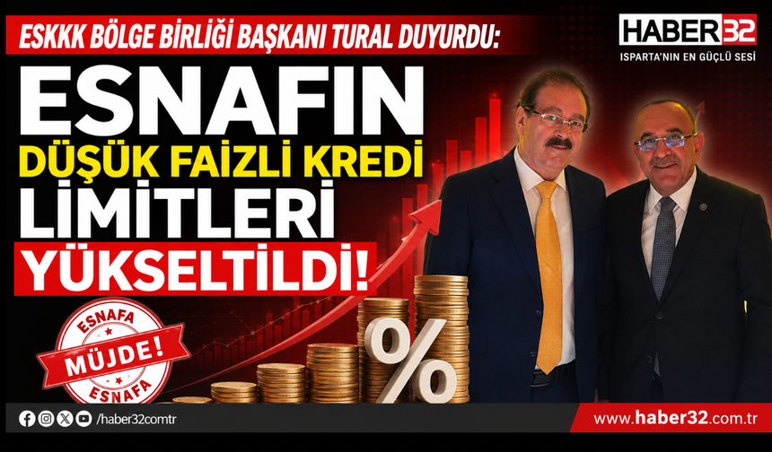 Esnafın Düşük Faizli Kredi Limitleri Yükseltildi!