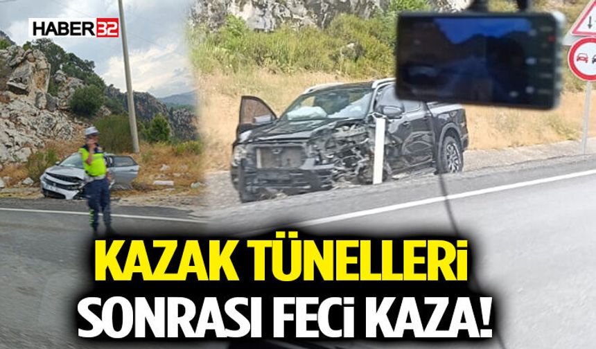 Kazak Tünelleri Sonrası Feci Kaza