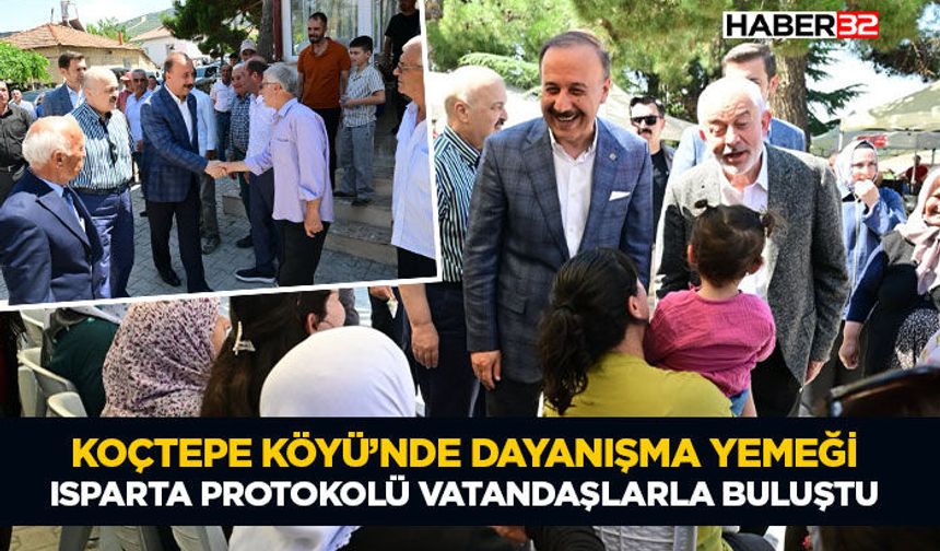 Koçtepe Köyü’nde Birlik Sofrası!