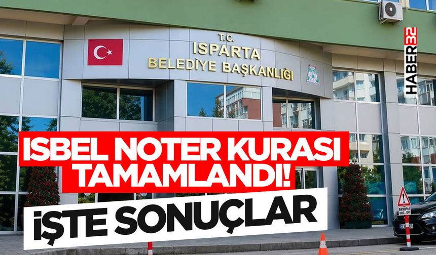 ISBEL Noter Kurası Tamamlandı!- İşte Sonuçlar