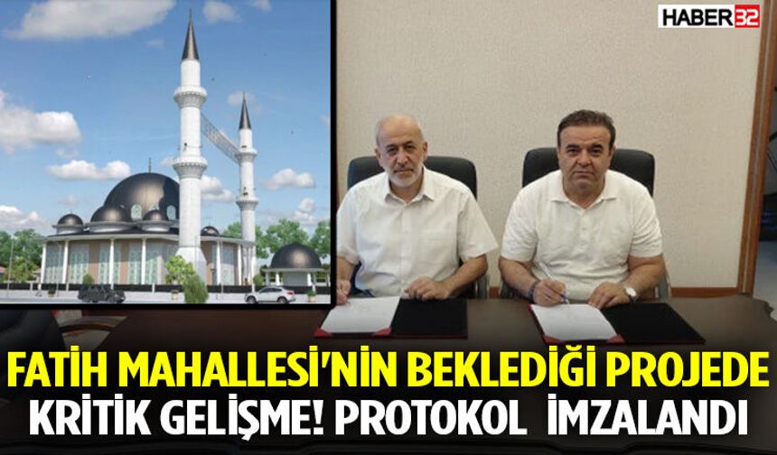 Fatih Mahallesi'nin Beklediği Projede Kritik Gelişme!