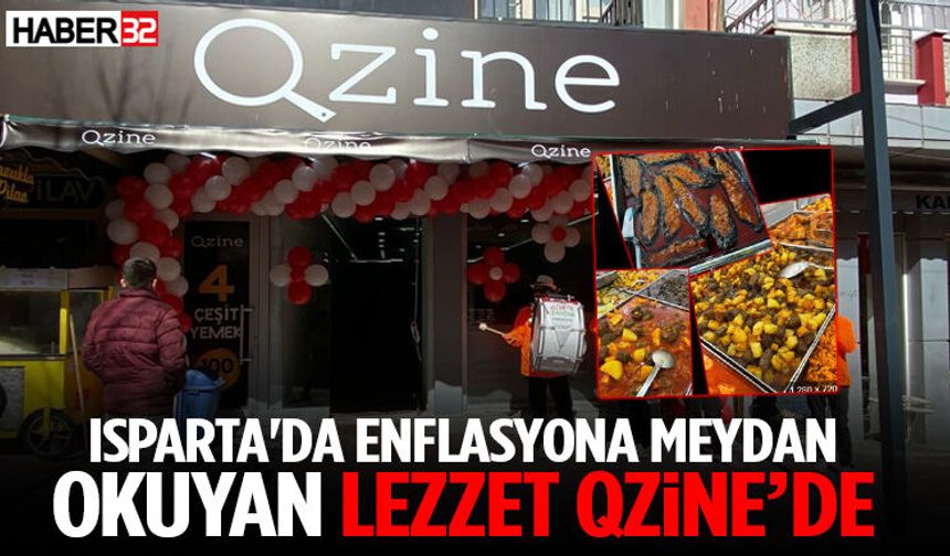 Isparta'da Enflasyona Meydan Okuyan Lezzet Qzine’de