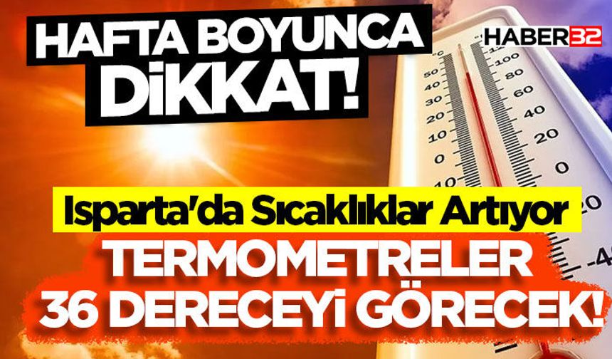 Termometreler 36 Dereceyi Görecek!