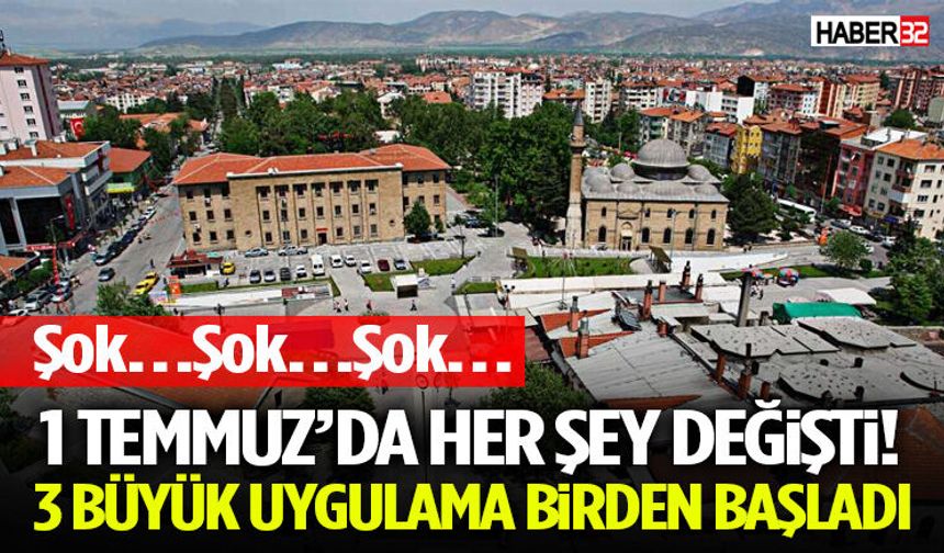 1 Temmuz’da Her Şey Değişti! 3 Büyük Uygulama Birden Başladı
