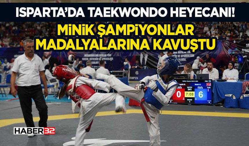 Minik Şampiyonlar Madalyalarına Kavuştu