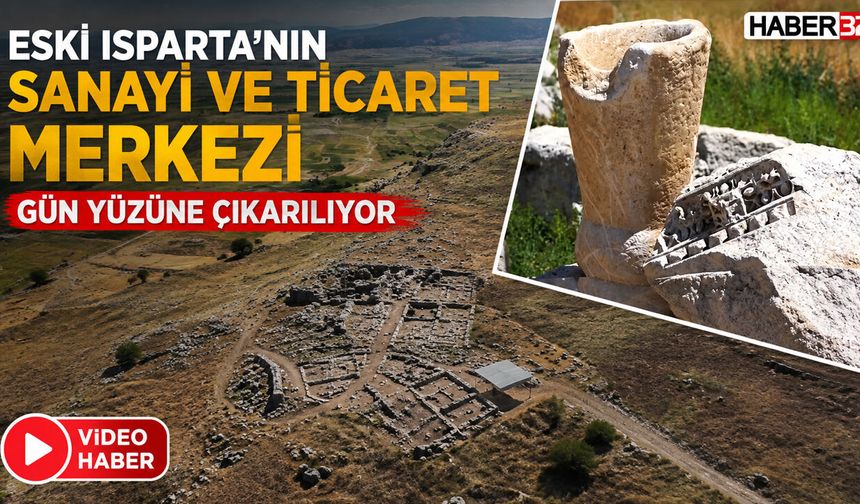 Eski Isparta´nın Sanayi ve Ticaret Merkezi Gün Yüzüne Çıkarılıyor
