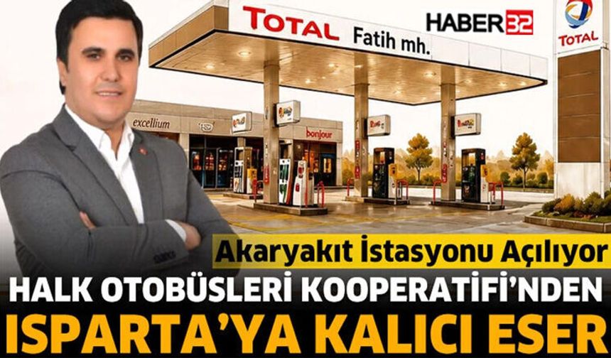 Halk Otobüsleri Kooperatifi’nden Isparta’ya Kalıcı Eser