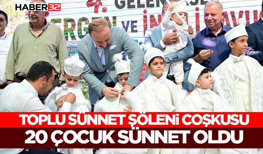 Toplu Sünnet Şöleni Coşkusu