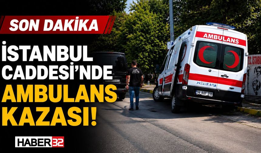 Isparta'da Seyir Halindeki Ambulans Menfeze Düştü!