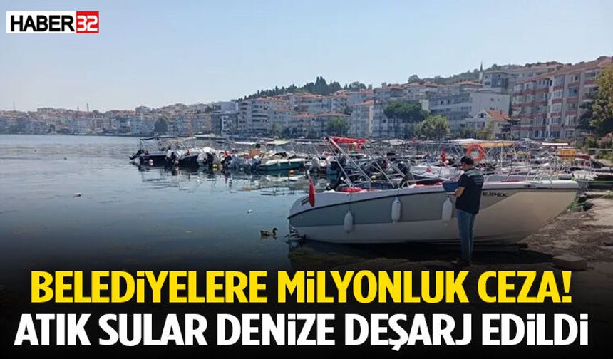 Atık Sular Denize Deşarj Edildi!