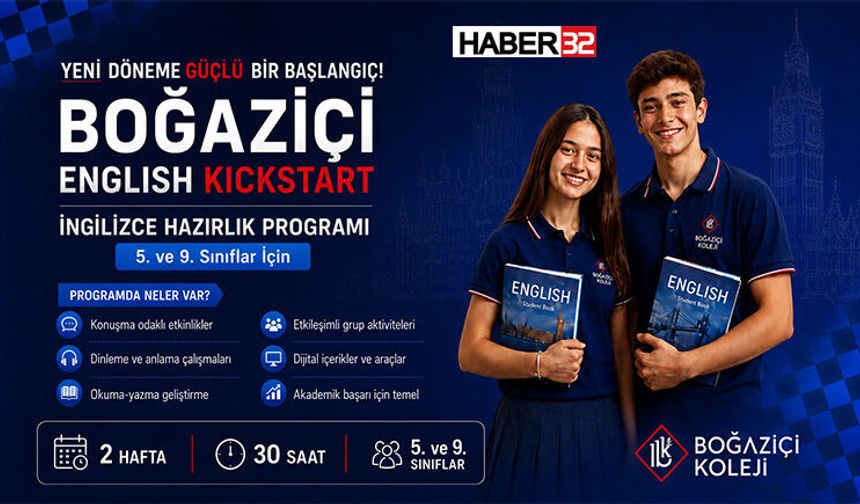 Boğaziçi Koleji'nden Yeni Döneme Güçlü İngilizce Hazırlığı