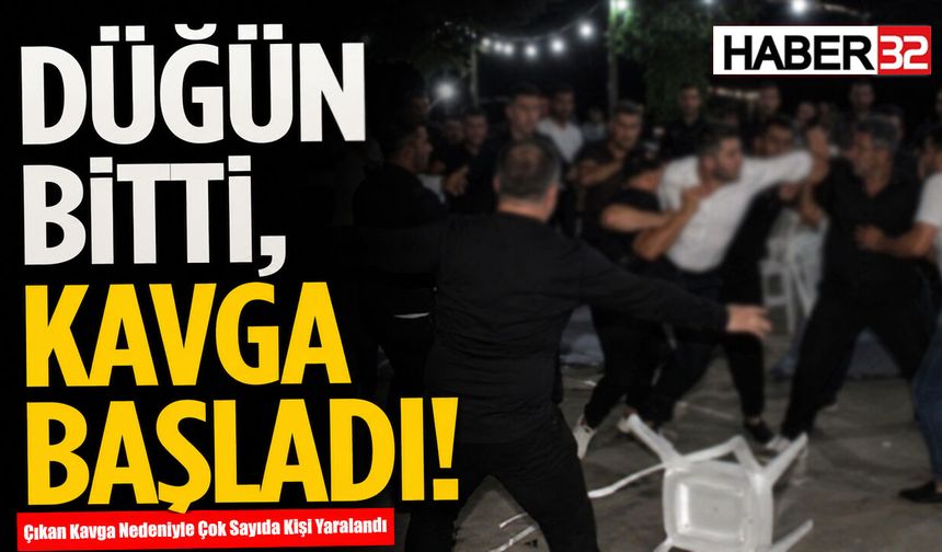 Düğün Bitti, Kavga Başladı!