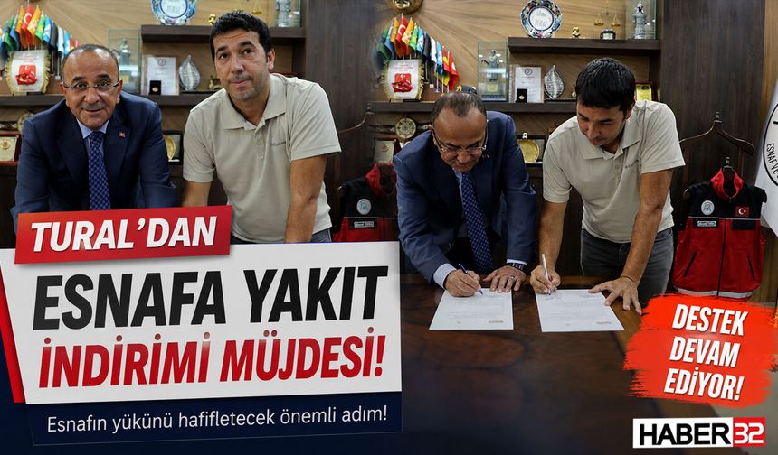 Tural'dan Esnafa Yakıt İndirimi Müjdesi!